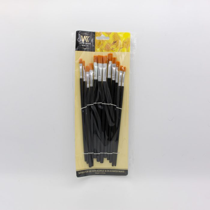 Brush Set Black 12Pcs