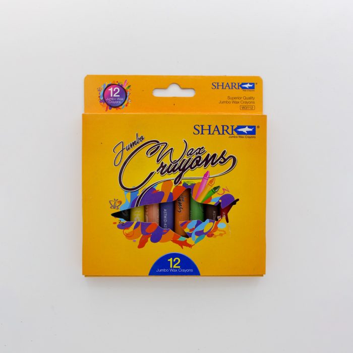 Shark Jumbo Wax Crayons