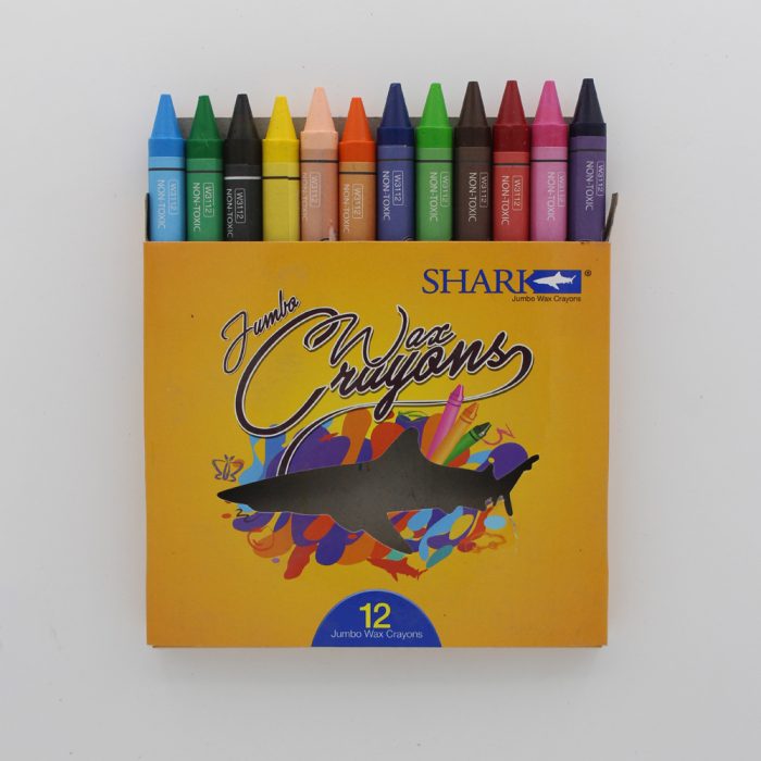 Shark Jumbo Wax Crayons - Image 2