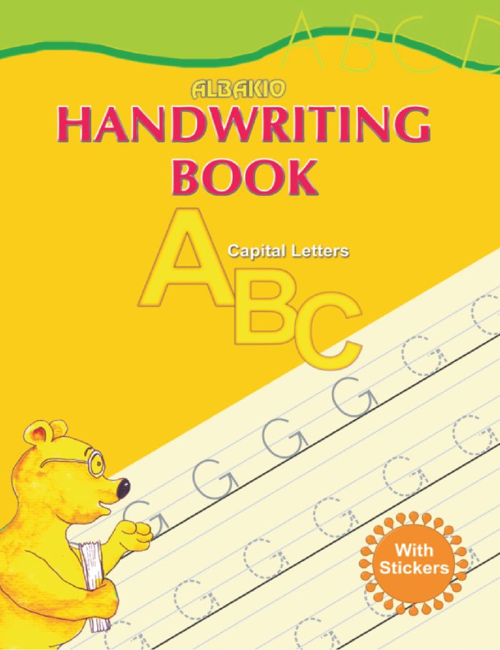 Albakio Handwriting Book ABC (Capital)