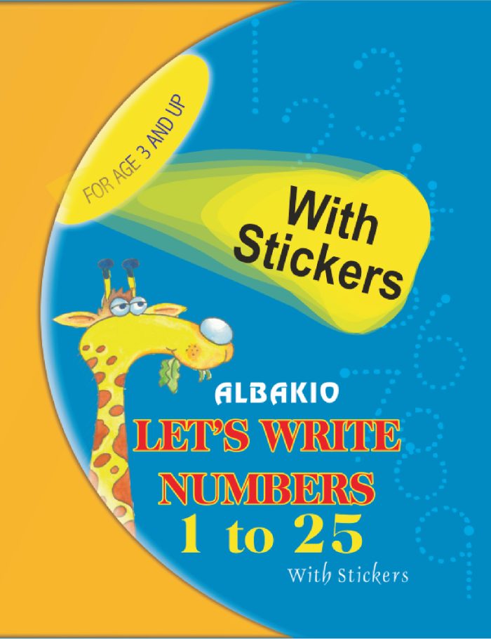 Albakio Lets Write Numbers 1 to 25