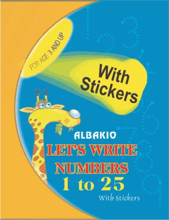 Lets Write Numbers 1 to 25